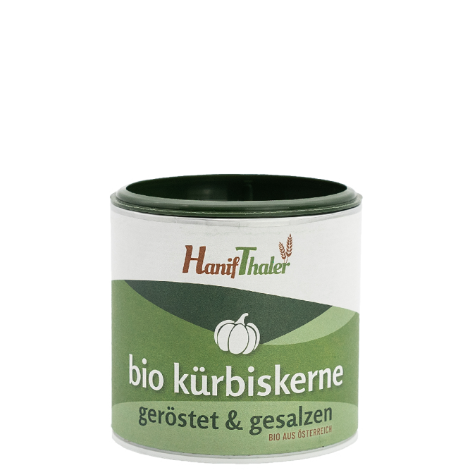 Bio Kürbiskerne geröstet und gesalzen